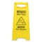 Impact Products Bilingual Yellow Wet Floor Sign, 12.05 x 1.55 x 24.3 9152W - alternate 1
